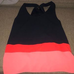 cute blousy ann taylor tank